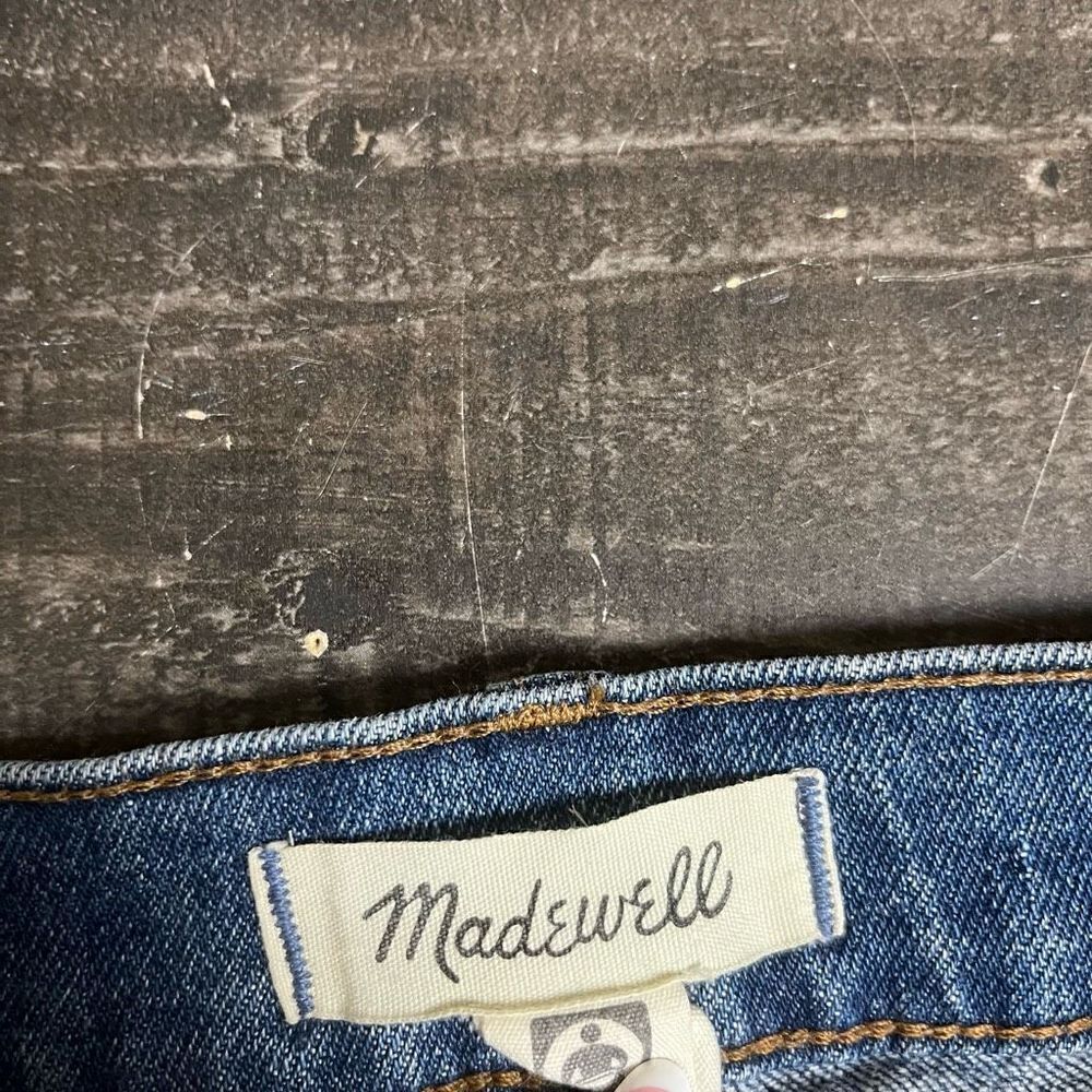 Madewell Women’s Size 26 Classic Straight Jeans Blue Denim Medium Wash Stretch - Picture 7 of 13